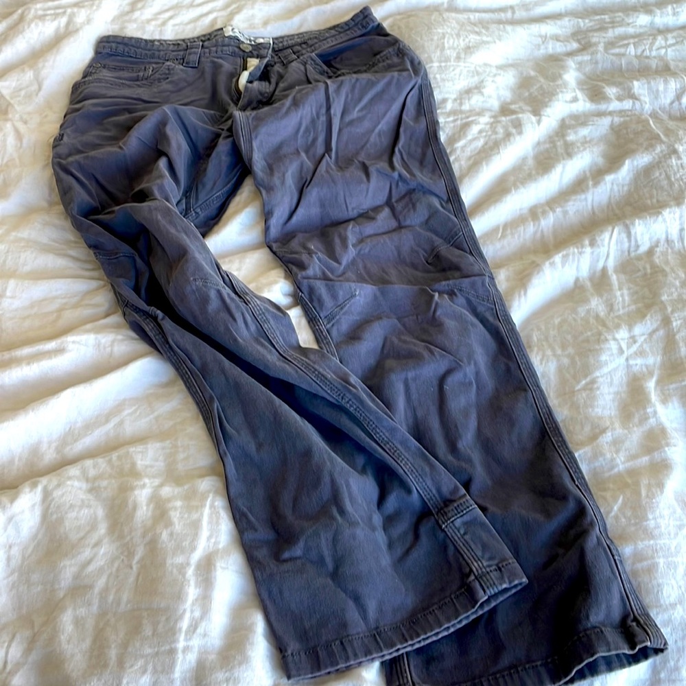 Blue grey chinos.